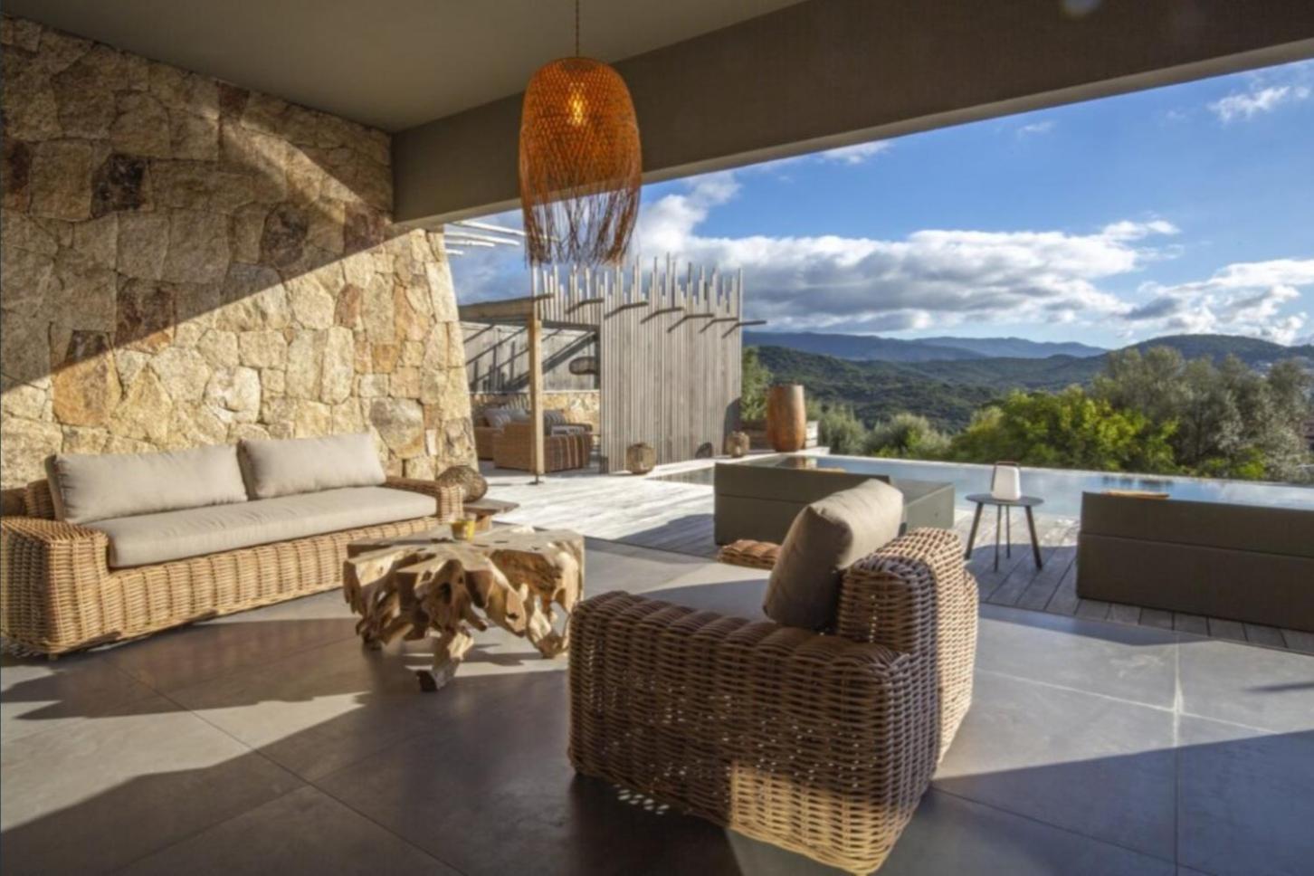 Nouveaute! Magnifique Villa A 2 Minutes Des Plus Belles Plages De La Rive Sud Porticcio  Eksteriør billede